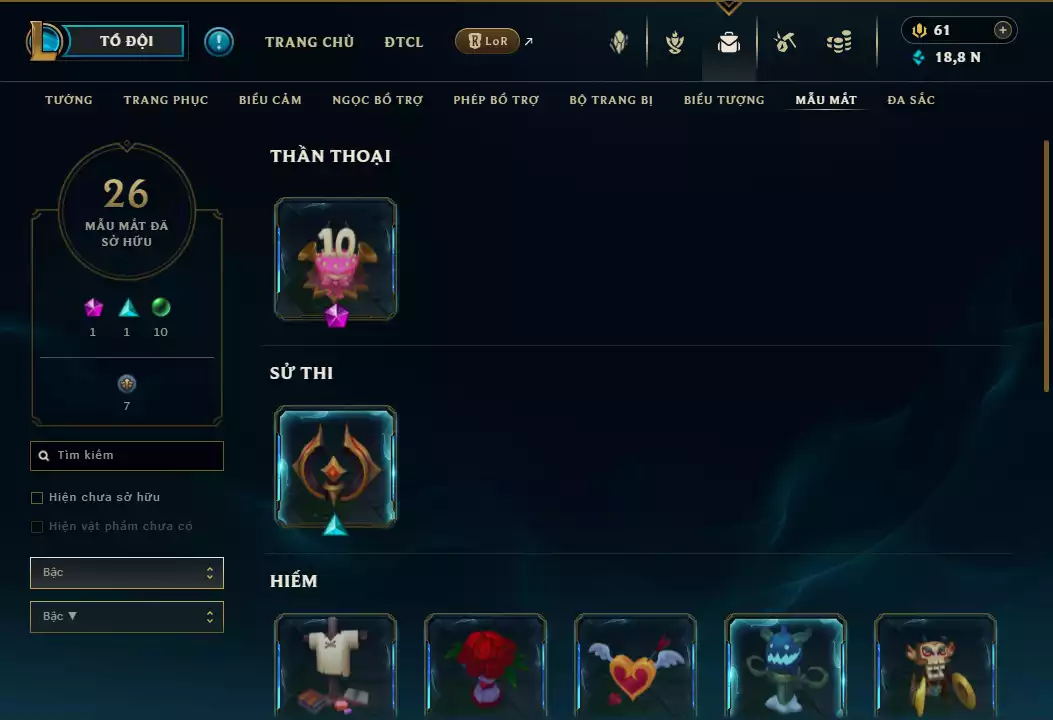 Ảnh TFT  Sona Cổ Cầm Tím + 5vs5