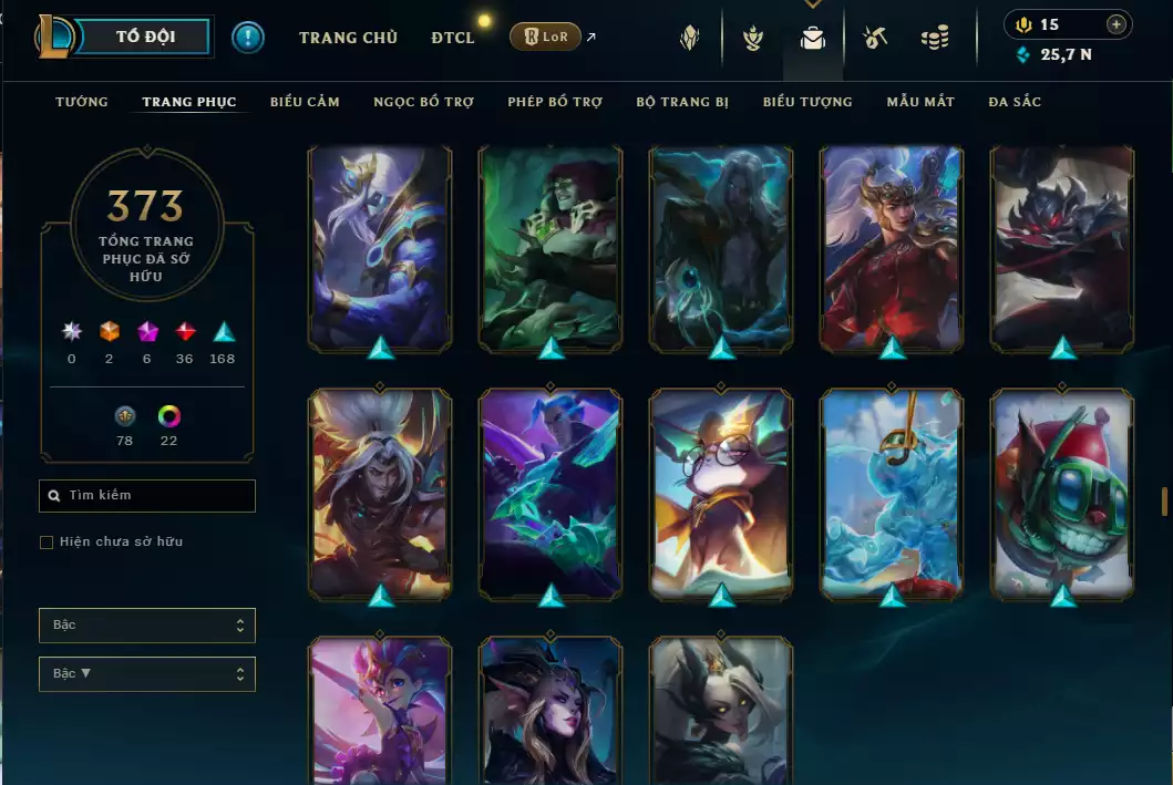 Ảnh TFT + 5vs5 Skin Đẹp