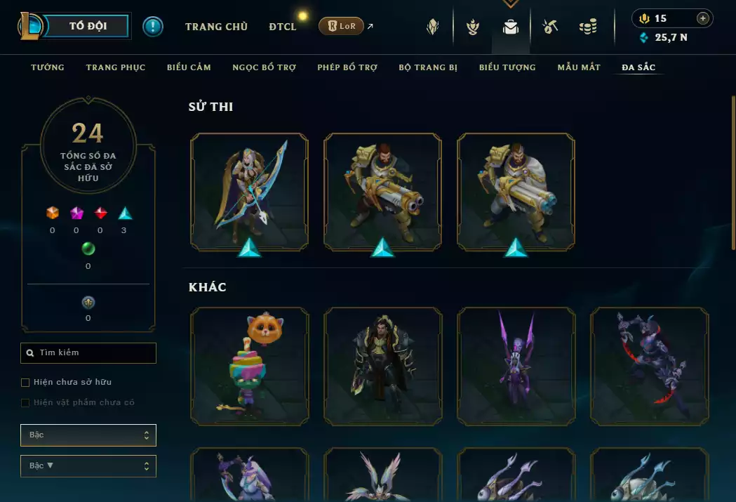 Ảnh TFT + 5vs5 Skin Đẹp