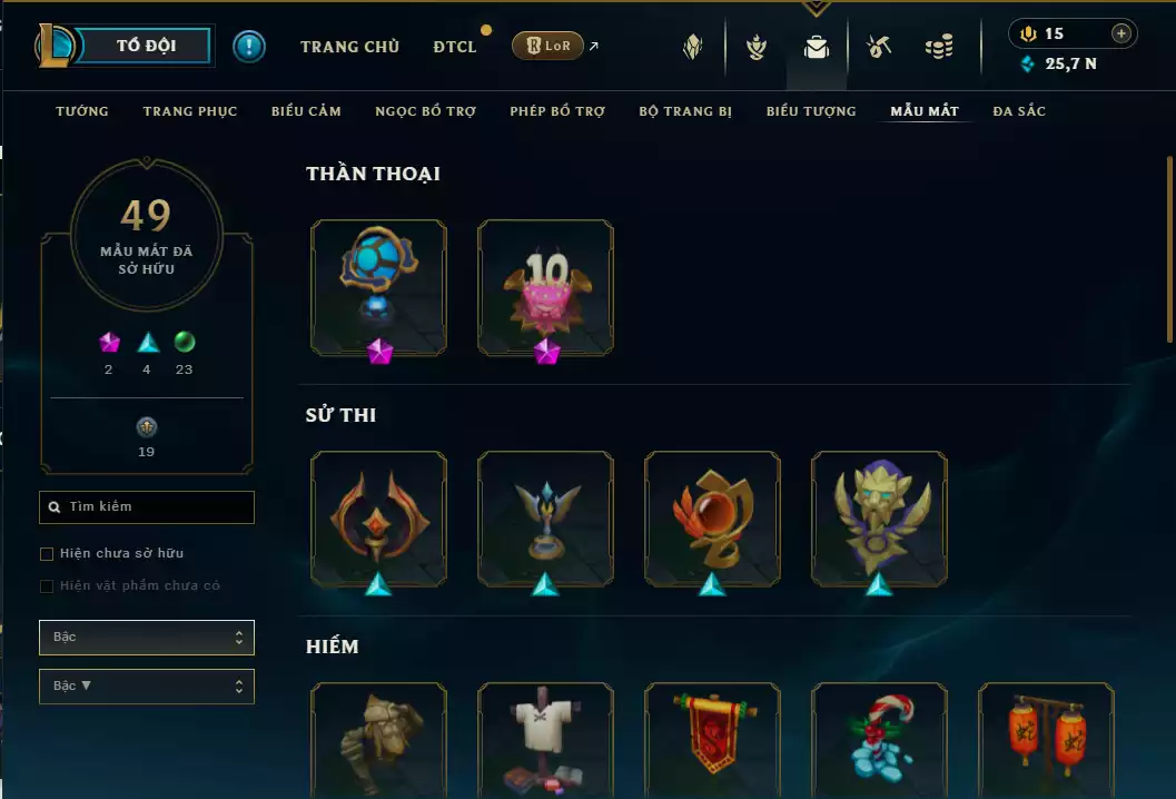 Ảnh TFT + 5vs5 Skin Đẹp