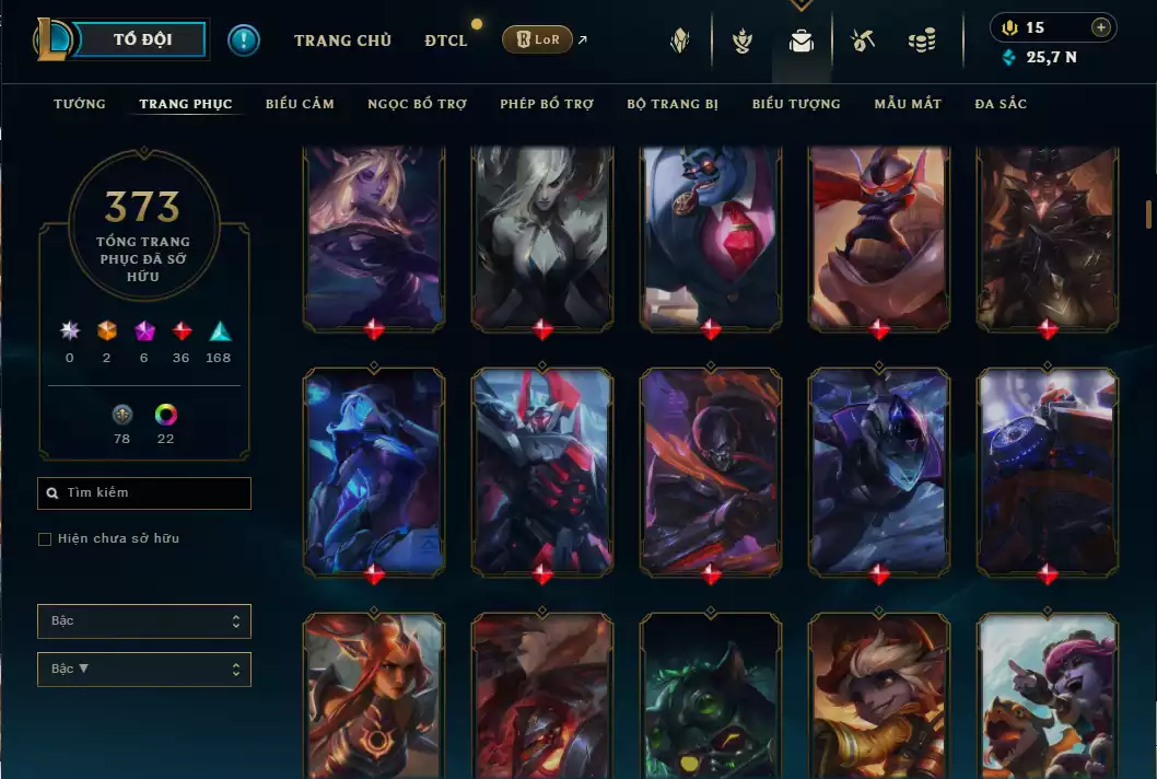 Ảnh TFT + 5vs5 Skin Đẹp