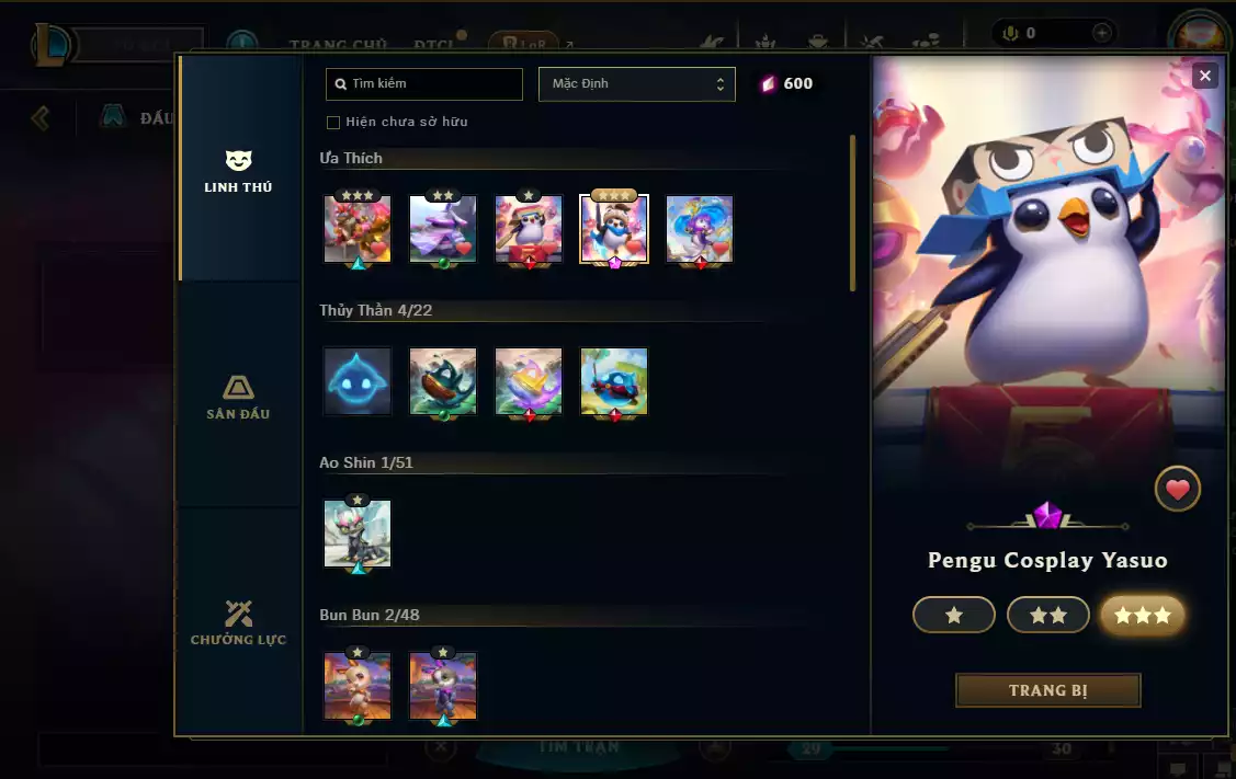 Ảnh Xác Cao Thủ  ( 406 Điểm Để Rớt ELO Cao ) + TFT 1 Pet tím( Đã RESET RANK )