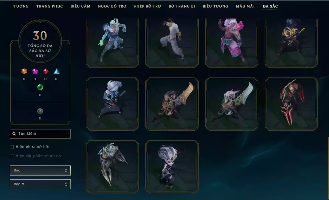 Ảnh Main Quốc Dân Nhiều Skin Đẹp + TFT Ezreal Học Viện Chiến Binh + Chưởng Lực