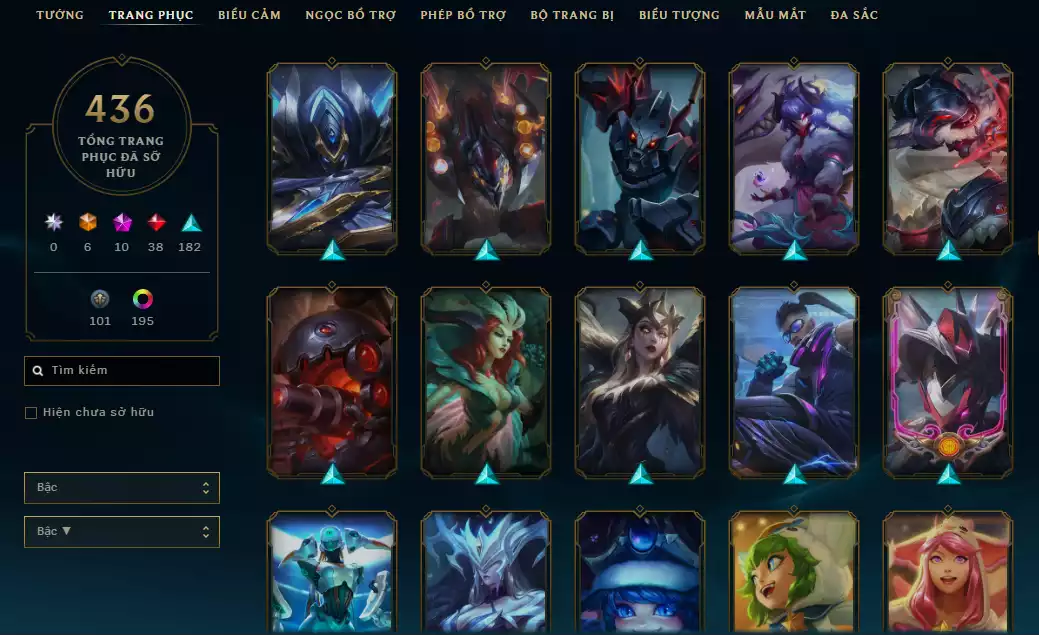 Ảnh ( 8 Hàng Hiệu ) - Riven 700k TT - FULL Bộ Skin Loạn Thế Thần Binh + Khung - 198 Đa Sắc - TFT Gwen + Tristana Tí nị Thường + Nhiều Pet 3 sao