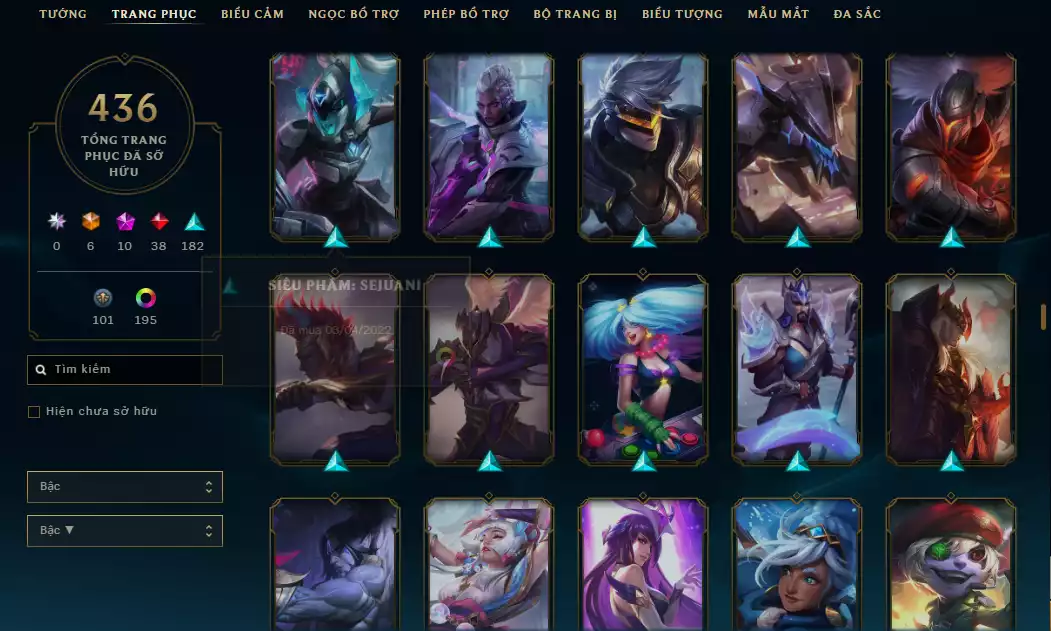 Ảnh ( 8 Hàng Hiệu ) - Riven 700k TT - FULL Bộ Skin Loạn Thế Thần Binh + Khung - 198 Đa Sắc - TFT Gwen + Tristana Tí nị Thường + Nhiều Pet 3 sao