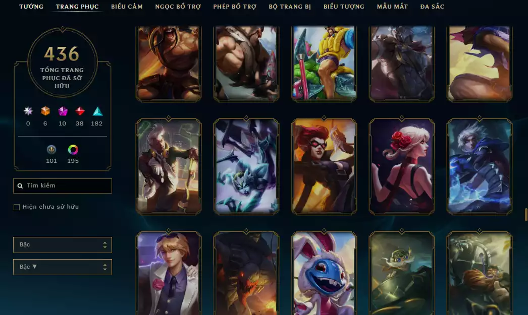 Ảnh ( 8 Hàng Hiệu ) - Riven 700k TT - FULL Bộ Skin Loạn Thế Thần Binh + Khung - 198 Đa Sắc - TFT Gwen + Tristana Tí nị Thường + Nhiều Pet 3 sao