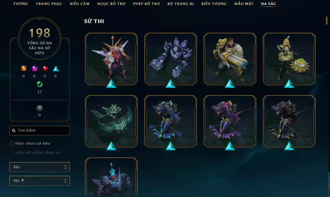 Ảnh ( 8 Hàng Hiệu ) - Riven 700k TT - FULL Bộ Skin Loạn Thế Thần Binh + Khung - 198 Đa Sắc - TFT Gwen + Tristana Tí nị Thường + Nhiều Pet 3 sao