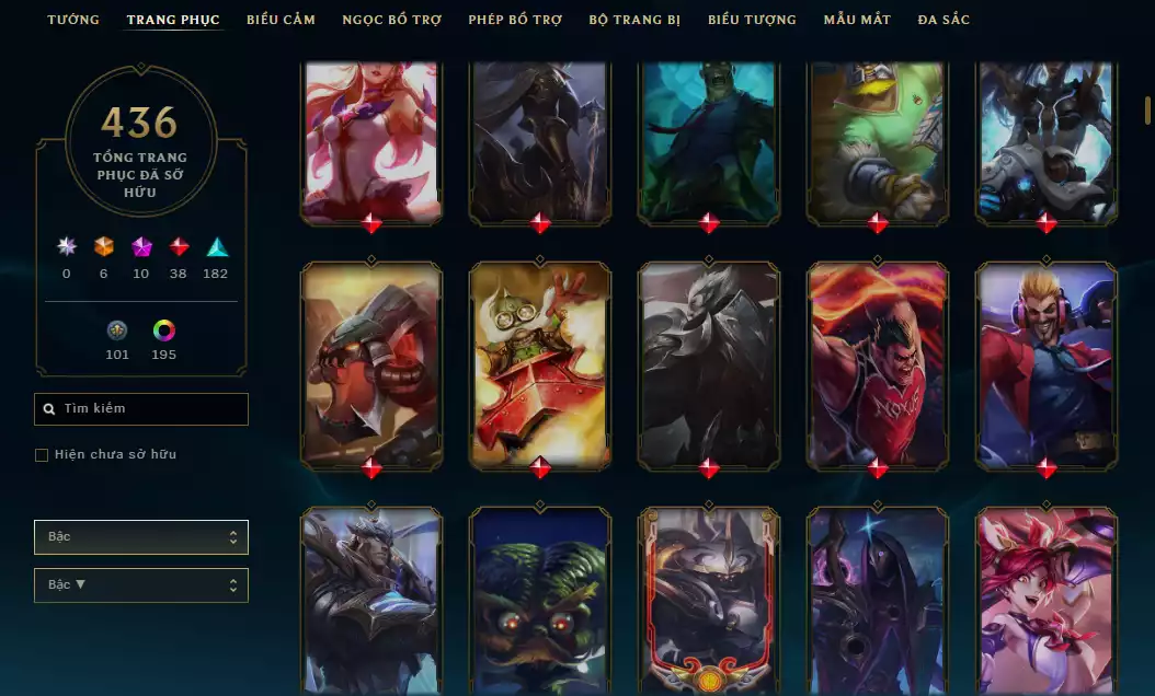 Ảnh ( 8 Hàng Hiệu ) - Riven 700k TT - FULL Bộ Skin Loạn Thế Thần Binh + Khung - 198 Đa Sắc - TFT Gwen + Tristana Tí nị Thường + Nhiều Pet 3 sao