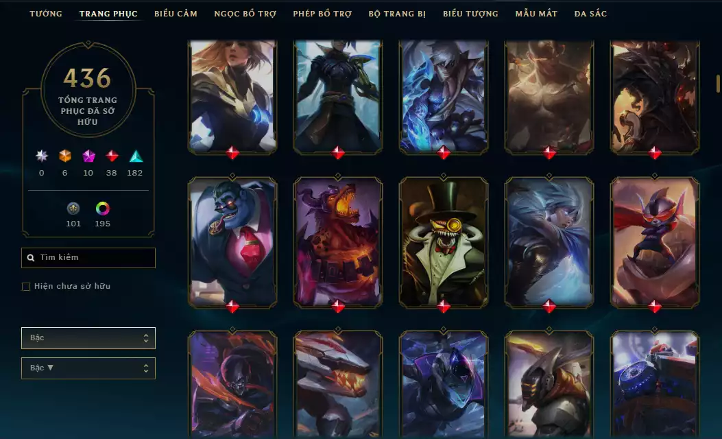 Ảnh ( 8 Hàng Hiệu ) - Riven 700k TT - FULL Bộ Skin Loạn Thế Thần Binh + Khung - 198 Đa Sắc - TFT Gwen + Tristana Tí nị Thường + Nhiều Pet 3 sao