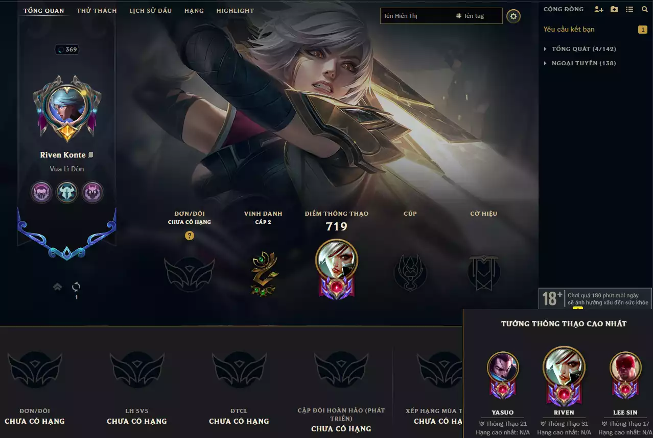 ( 8 Hàng Hiệu ) ACC Main Riven Skin Xịn - 128 Đa Sắc - 62 Mẫu Mắt - 498 Biểu Tượng