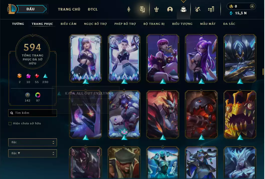 Ảnh ( 8 Hàng Hiệu ) ACC Main Riven Skin Xịn - 128 Đa Sắc - 62 Mẫu Mắt - 498 Biểu Tượng