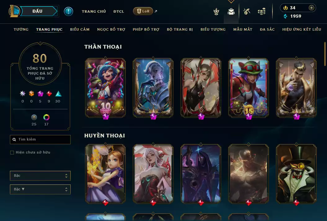 Ảnh ( 2 Hàng Hiệu )Khung  Đại Sảnh Quỷ Vương Bất Tử + Nhiều Skin Đẹp + TFT Ezreal tí nị thường