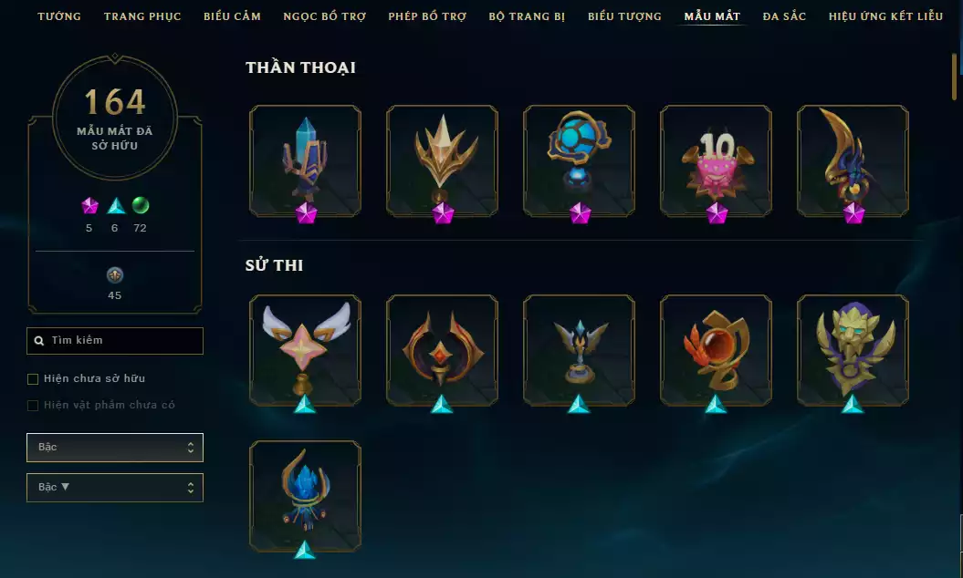 Ảnh Acc Vip Main Thresh 800k Thông Thạo - 19 Hàng Hiệu - Nhiều Skin Đẹp + Khung - 5 Biểu Cảm Cao Thủ - 335 Đa Sắc - TFT Nhiều