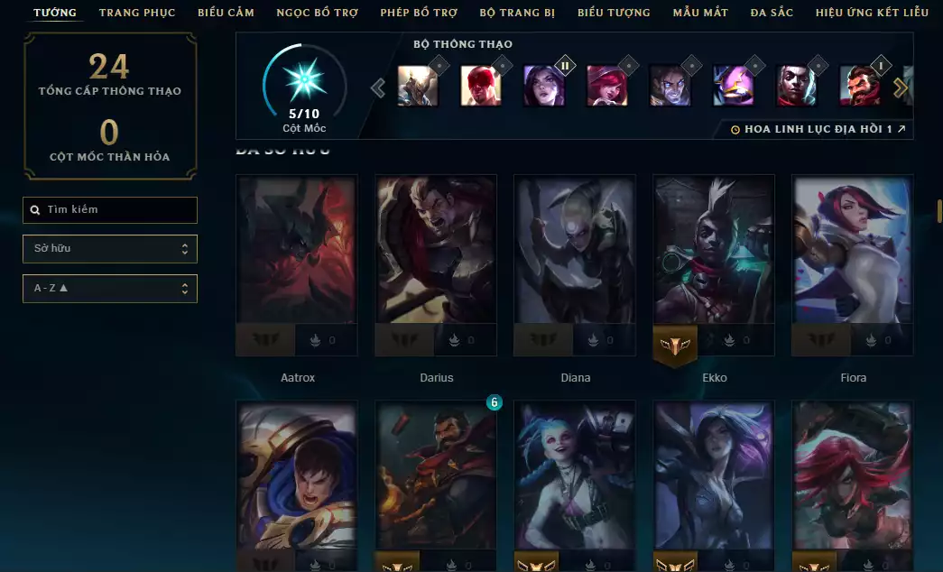 Ảnh Acc Smurf Level 34 - Rank Elo + Điểm Cực Cao