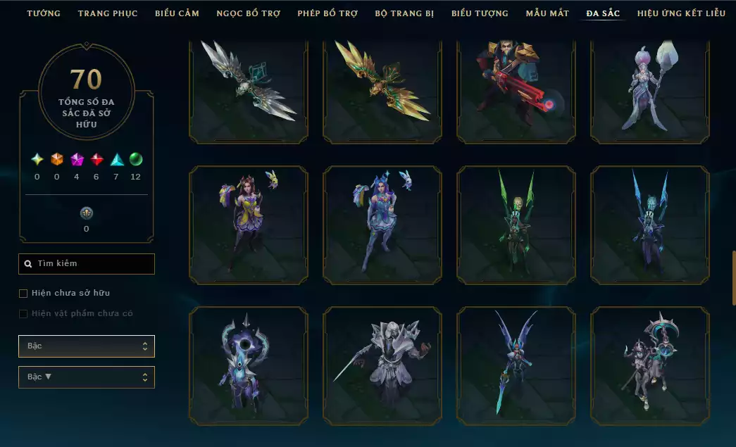 Ảnh ( 5 Hàng Hiệu ) Main Nữ - TFT lulu Tí Nị + Gwen Tí Nị + Irelia Tí Nị - 2 Biểu Cảm + Biểu Tượng Đại Cao Thủ + 1 Biểu Cảm Cao Thủ + 70 Đa Sắc
