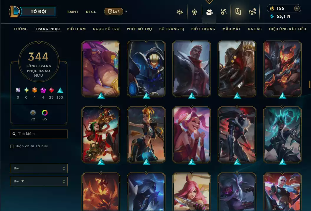 Ảnh ️🤹2 Hàng Hiệu - Nhiều Trang Phục Đẹp Mắt 🎮 - 239 Biểu Cảm - 56 Mẫu Mắt - TFT Dư 4k2 Pha Lê Xứ Sở