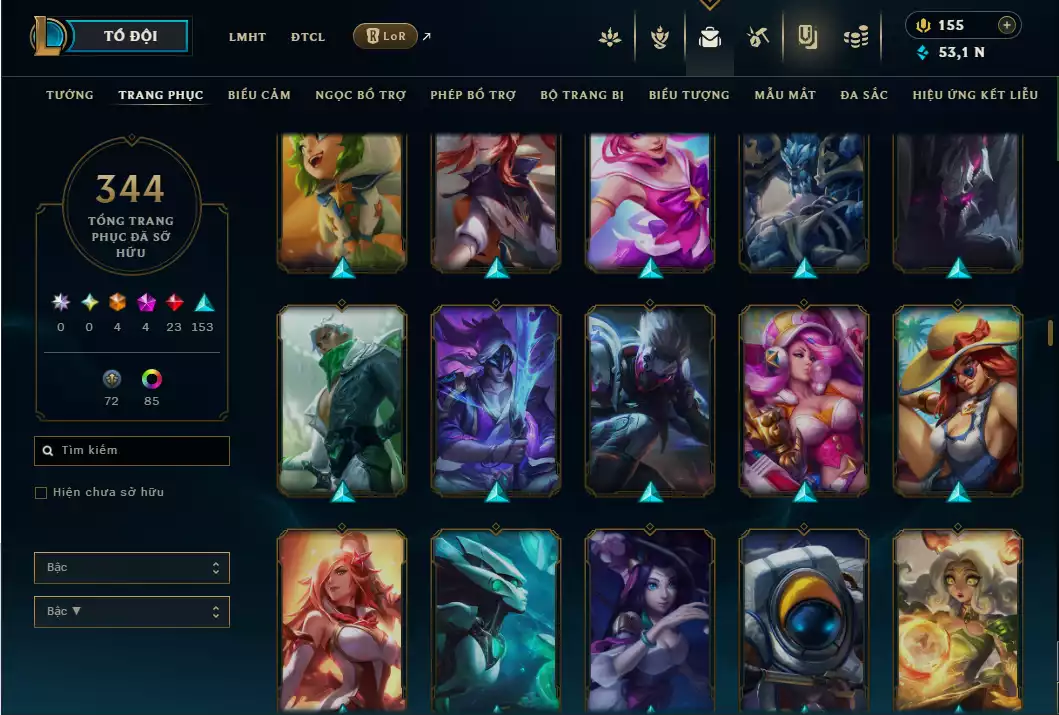 Ảnh ️🤹2 Hàng Hiệu - Nhiều Trang Phục Đẹp Mắt 🎮 - 239 Biểu Cảm - 56 Mẫu Mắt - TFT Dư 4k2 Pha Lê Xứ Sở