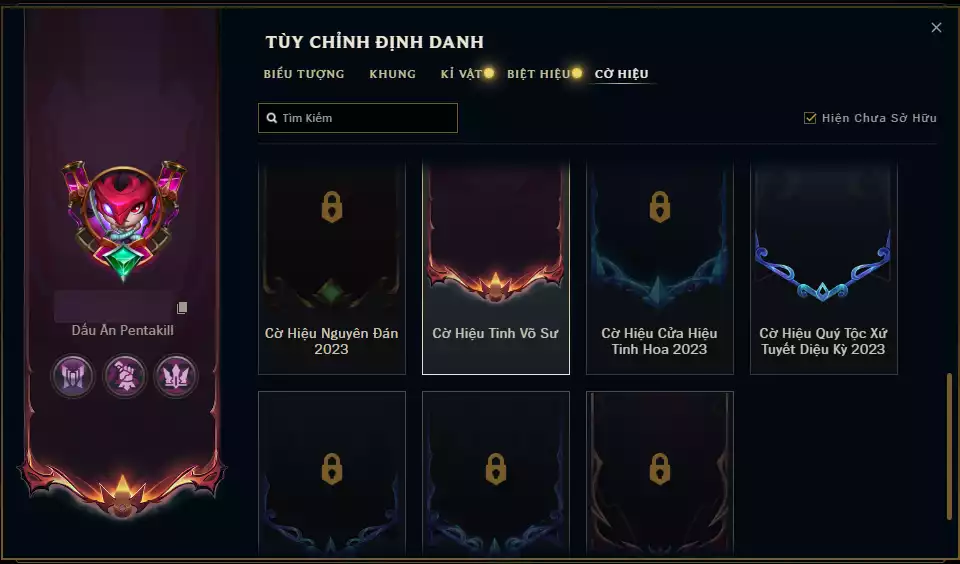 Ảnh 🆙🔰Full Tướng  - Nhiều Trang Phục Đẹp - Nhiều Biểu Tượng Tướng Tí Nị - Dư 300 Mảnh Quay Kỉ Vật Kho Báu - 2 Khung Cờ Hiệu