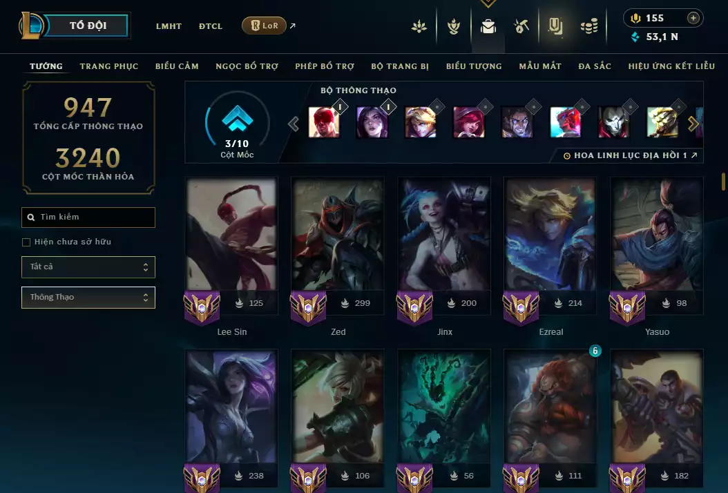 Ảnh ️🤹2 Hàng Hiệu - Nhiều Trang Phục Đẹp Mắt 🎮 - 239 Biểu Cảm - 56 Mẫu Mắt - TFT Dư 4k2 Pha Lê Xứ Sở