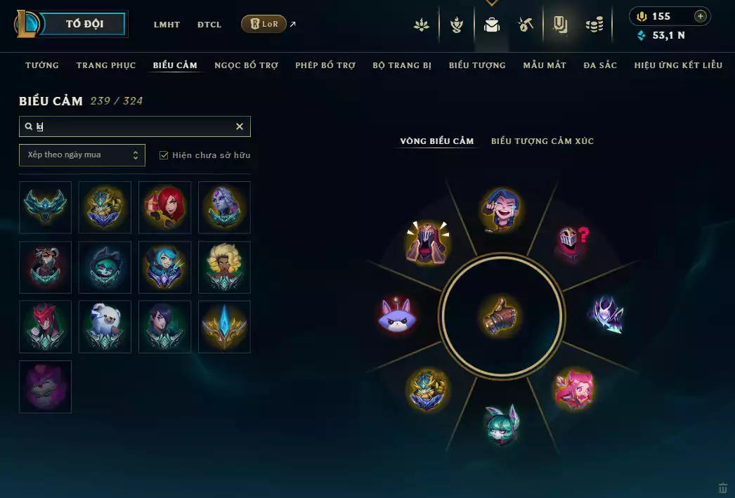 Ảnh ️🤹2 Hàng Hiệu - Nhiều Trang Phục Đẹp Mắt 🎮 - 239 Biểu Cảm - 56 Mẫu Mắt - TFT Dư 4k2 Pha Lê Xứ Sở