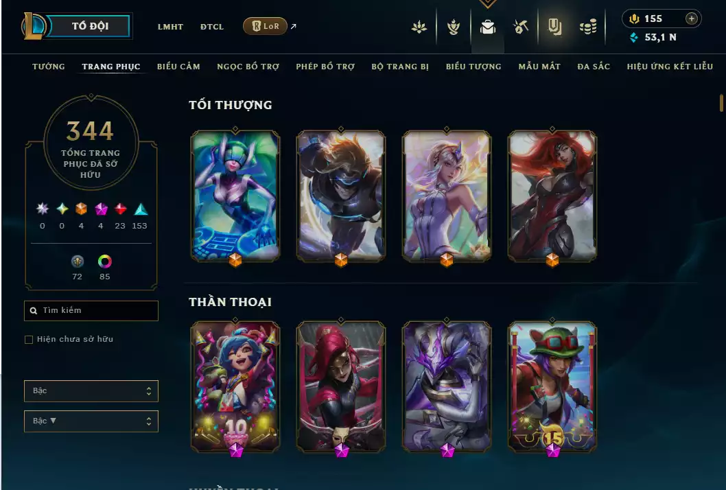 Ảnh ️🤹2 Hàng Hiệu - Nhiều Trang Phục Đẹp Mắt 🎮 - 239 Biểu Cảm - 56 Mẫu Mắt - TFT Dư 4k2 Pha Lê Xứ Sở