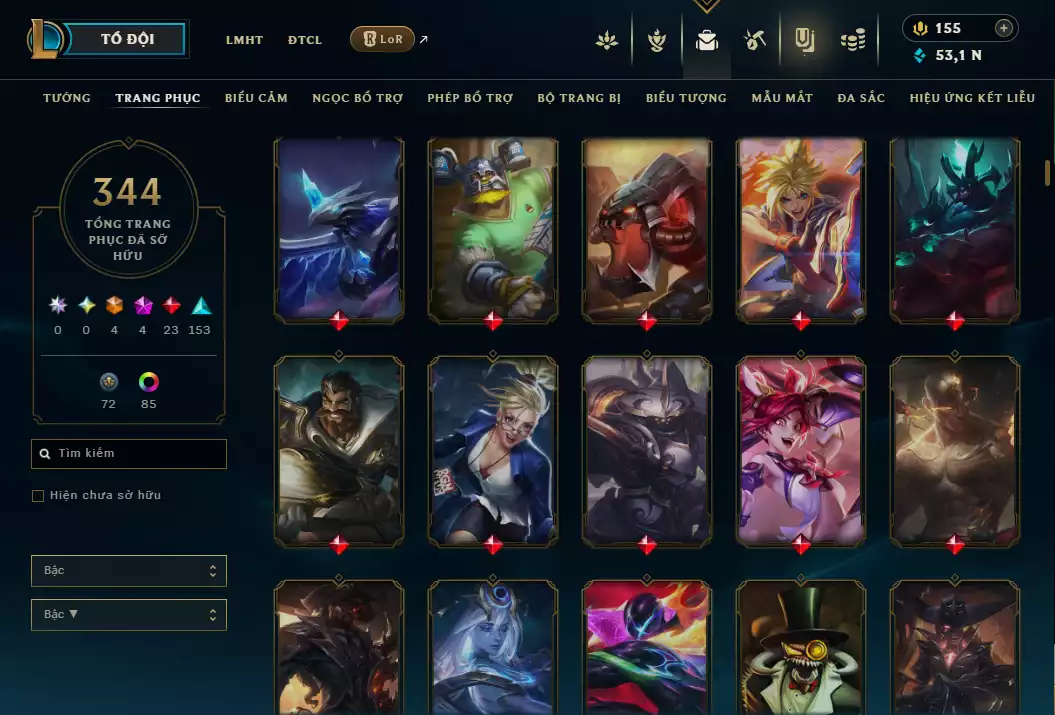 Ảnh ️🤹2 Hàng Hiệu - Nhiều Trang Phục Đẹp Mắt 🎮 - 239 Biểu Cảm - 56 Mẫu Mắt - TFT Dư 4k2 Pha Lê Xứ Sở