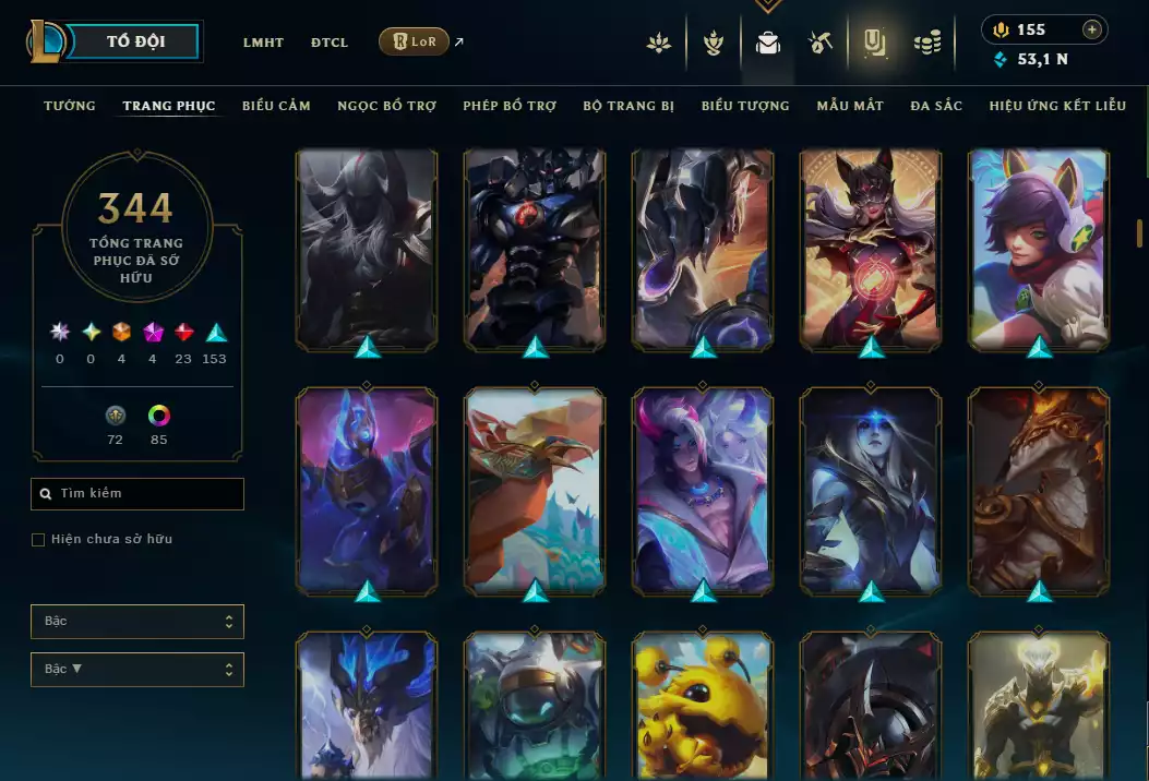 Ảnh ️🤹2 Hàng Hiệu - Nhiều Trang Phục Đẹp Mắt 🎮 - 239 Biểu Cảm - 56 Mẫu Mắt - TFT Dư 4k2 Pha Lê Xứ Sở