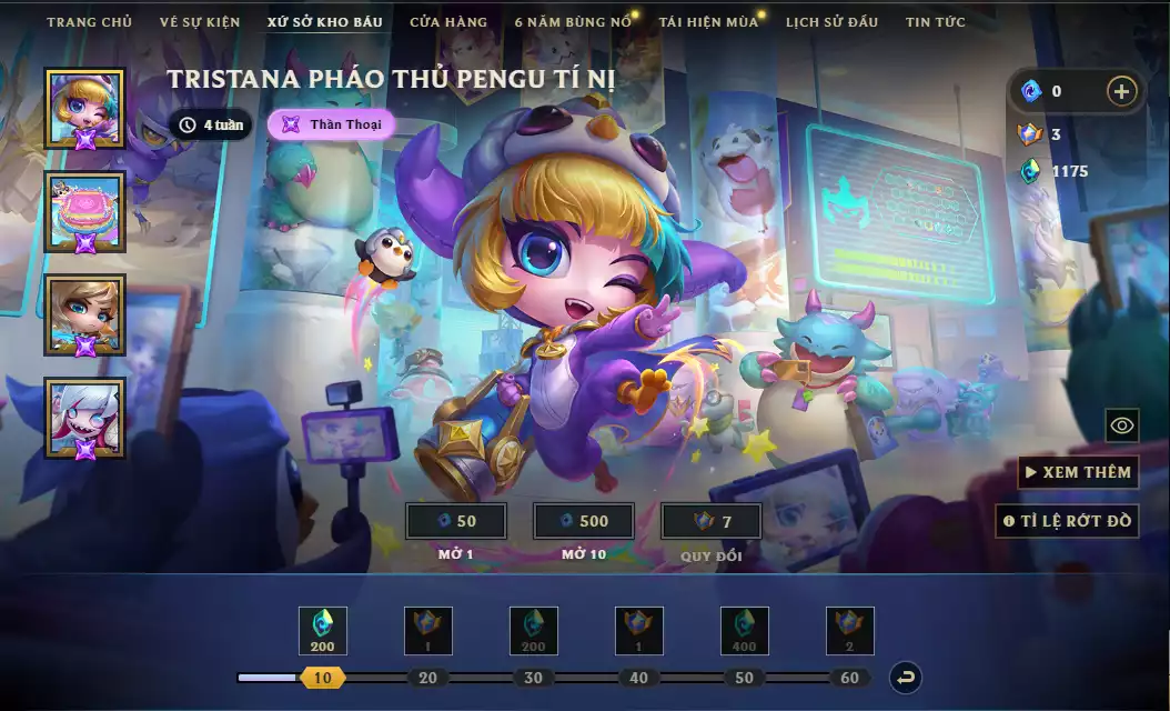Ảnh Yone Tà Ảnh Song Kiếm Tị Nị Tím 💜 Ezreal Tí nị Thường  + Chưởng Lực + Nhiều Pet Khác , Sàn Đấu