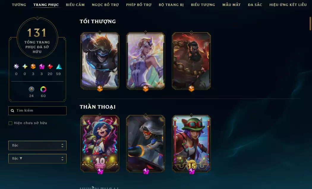 Ảnh 🔰Full Tướng - Trang Phục Đẹp Mắt - 60 Đa Sắc 🔰💮 ( Khach Da Gop)