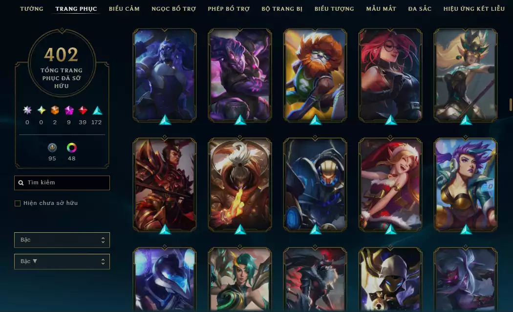 Ảnh ( Khách Đã Góp )( 4 Hàng Hiệu - 540 Mảnh Kỉ Vật Kho Báu )Main ADC ☄️ 515k Thông Thạo Kaisa - ( Skin Cổ Riven QQ 2012 - Riot Nasus k9..)