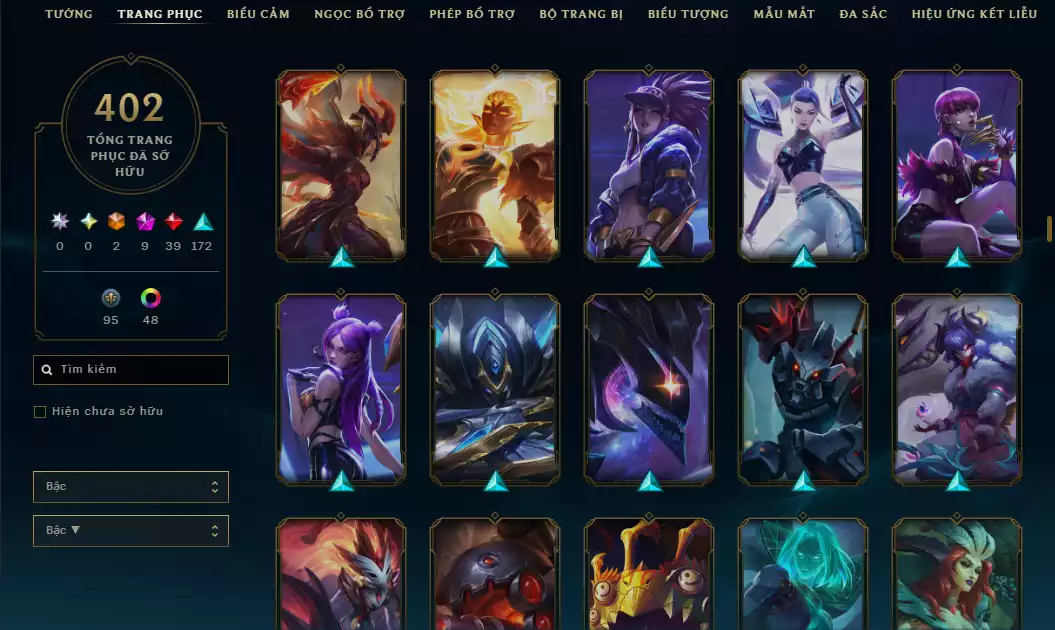 Ảnh ( Khách Đã Góp )( 4 Hàng Hiệu - 540 Mảnh Kỉ Vật Kho Báu )Main ADC ☄️ 515k Thông Thạo Kaisa - ( Skin Cổ Riven QQ 2012 - Riot Nasus k9..)