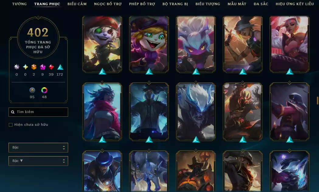 Ảnh ( Khách Đã Góp )( 4 Hàng Hiệu - 540 Mảnh Kỉ Vật Kho Báu )Main ADC ☄️ 515k Thông Thạo Kaisa - ( Skin Cổ Riven QQ 2012 - Riot Nasus k9..)