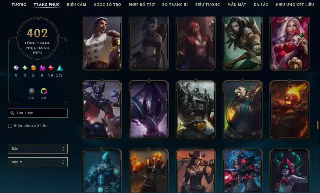Ảnh ( Khách Đã Góp )( 4 Hàng Hiệu - 540 Mảnh Kỉ Vật Kho Báu )Main ADC ☄️ 515k Thông Thạo Kaisa - ( Skin Cổ Riven QQ 2012 - Riot Nasus k9..)