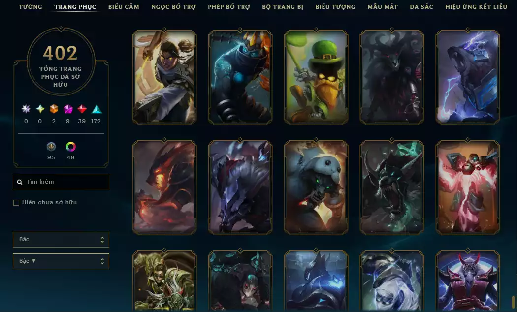 Ảnh ( Khách Đã Góp )( 4 Hàng Hiệu - 540 Mảnh Kỉ Vật Kho Báu )Main ADC ☄️ 515k Thông Thạo Kaisa - ( Skin Cổ Riven QQ 2012 - Riot Nasus k9..)