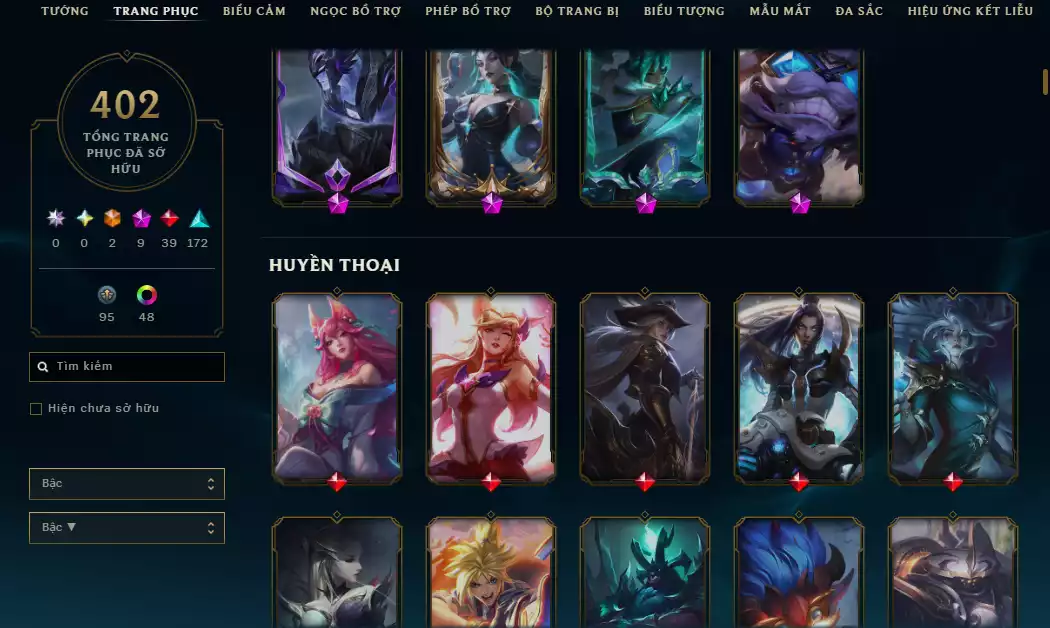 Ảnh ( Khách Đã Góp )( 4 Hàng Hiệu - 540 Mảnh Kỉ Vật Kho Báu )Main ADC ☄️ 515k Thông Thạo Kaisa - ( Skin Cổ Riven QQ 2012 - Riot Nasus k9..)