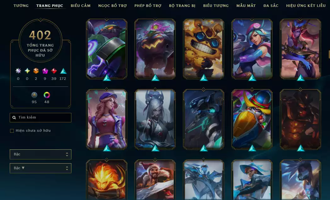 Ảnh ( Khách Đã Góp )( 4 Hàng Hiệu - 540 Mảnh Kỉ Vật Kho Báu )Main ADC ☄️ 515k Thông Thạo Kaisa - ( Skin Cổ Riven QQ 2012 - Riot Nasus k9..)