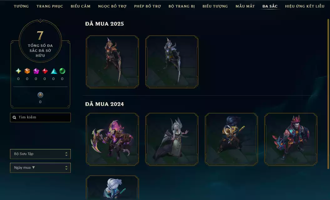 Ảnh Main Quốc Dân - SKin Ổn - Rank Elo + Điểm Ngon