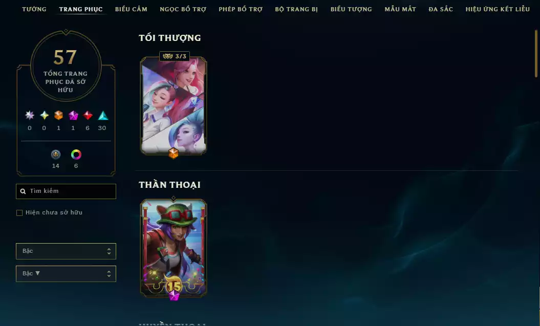 Ảnh Main Quốc Dân - SKin Ổn - Rank Elo + Điểm Ngon