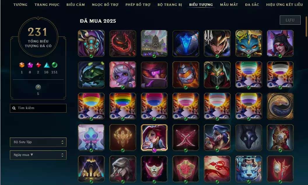 Ảnh Arcane Catlyn HH - Katarina HH - Sett HH - Khung Noxus - Nhiều Trang Phục Đẹp Mắt LeeSin 780K Thông Thạo