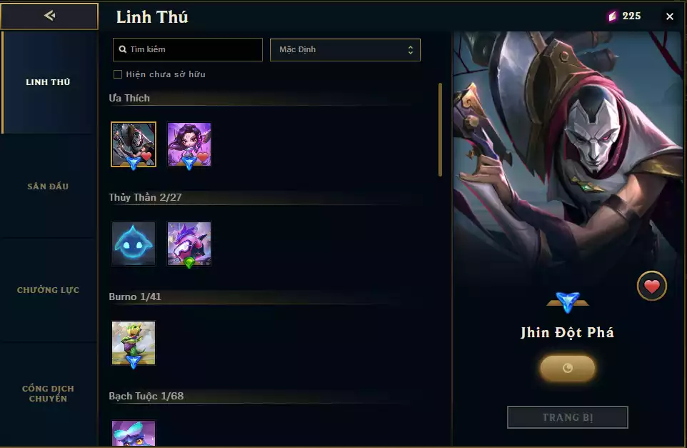 Ảnh Jhin Đột Phá + Chưởng Lực - Kaisa Tí Nị + Chưởng Lực