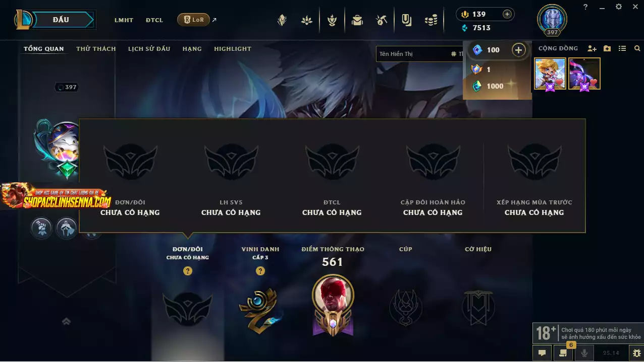 Main LeeSin Nhiều Trang Phục - TFT ComBo Ezreal Tí Nị Tím + Chưởng Lực - Đa Sắc Đẹp