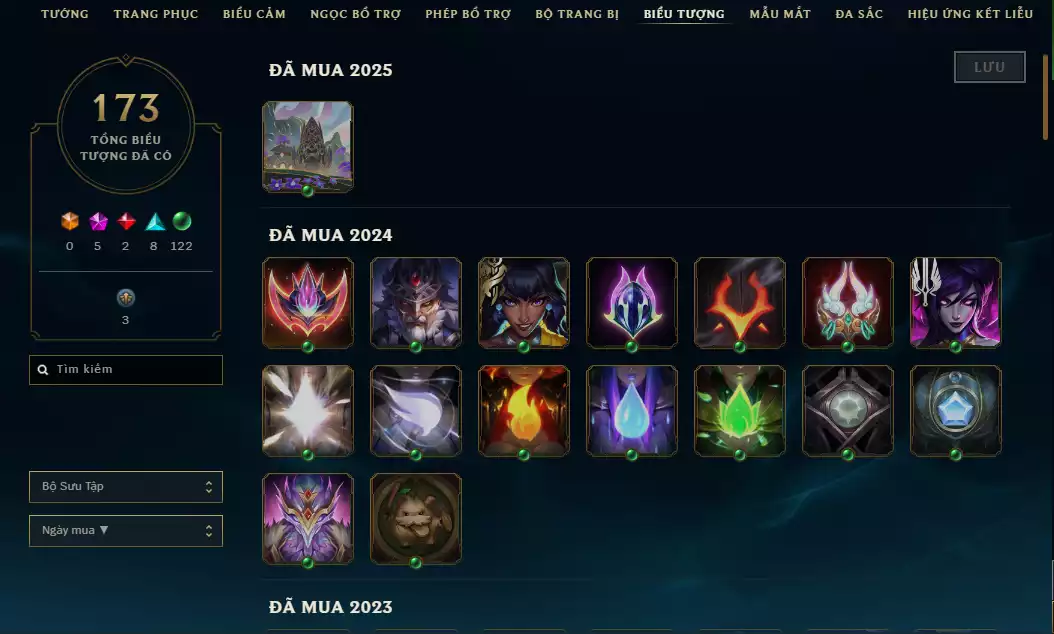 Ảnh TFT ComBo Ezreal Tí Nị Tím + Chưởng Lực - Đa Sắc Đẹp - Main LeeSin Nhiều Trang Phục