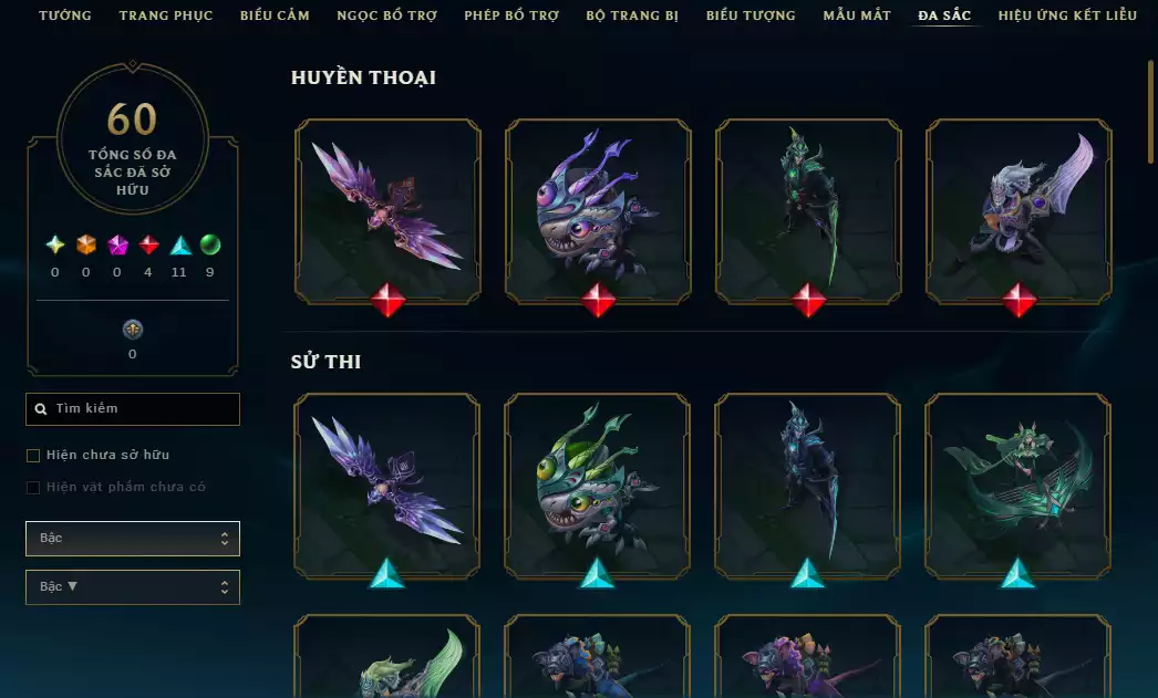 Ảnh ( 5 Hàng Hiệu Ekko - Kaisa - qiyana - soraka - everlyn  ) Nhiều Trang Phục Đẹp Khác + TFT Pet Tím Sona Cổ Cầm Tí Nị