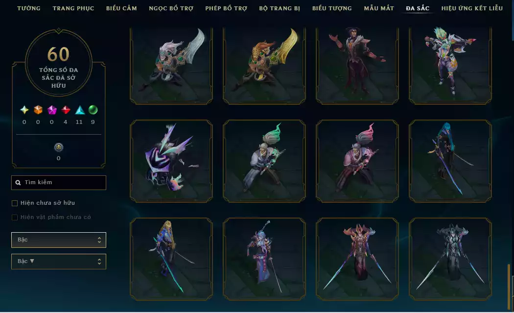Ảnh ( 5 Hàng Hiệu Ekko - Kaisa - qiyana - soraka - everlyn  ) Nhiều Trang Phục Đẹp Khác + TFT Pet Tím Sona Cổ Cầm Tí Nị