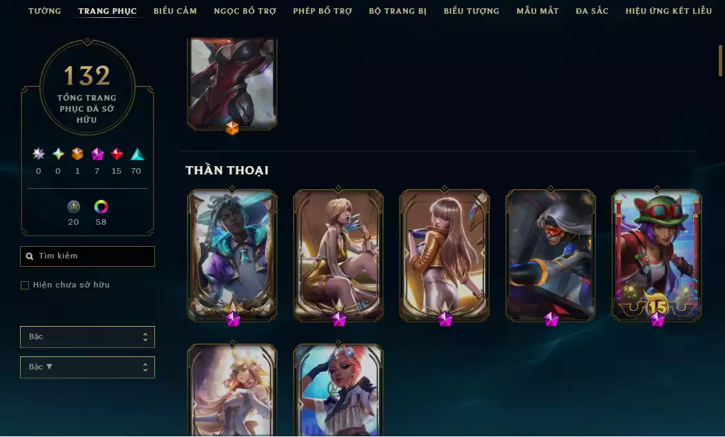 Ảnh ( 5 Hàng Hiệu Ekko - Kaisa - qiyana - soraka - everlyn  ) Nhiều Trang Phục Đẹp Khác + TFT Pet Tím Sona Cổ Cầm Tí Nị