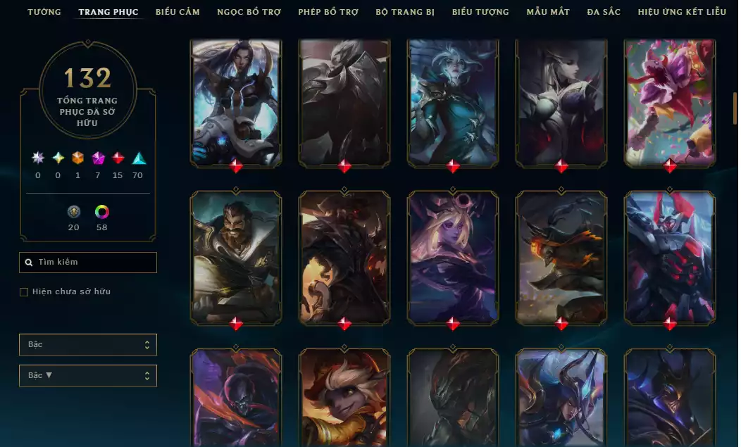 Ảnh ( 5 Hàng Hiệu Ekko - Kaisa - qiyana - soraka - everlyn  ) Nhiều Trang Phục Đẹp Khác + TFT Pet Tím Sona Cổ Cầm Tí Nị