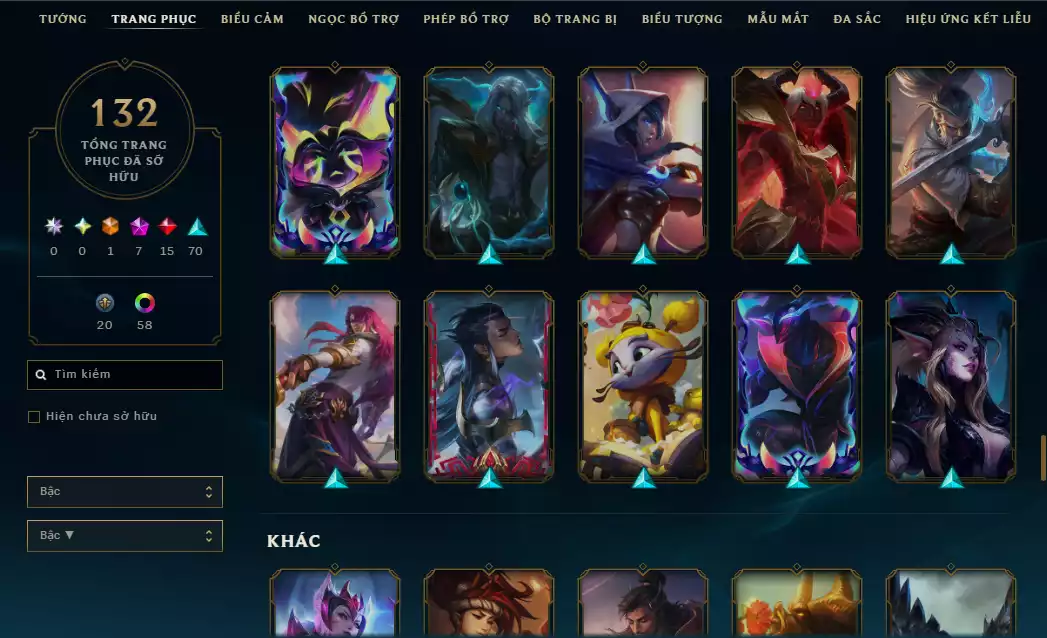 Ảnh ( 5 Hàng Hiệu Ekko - Kaisa - qiyana - soraka - everlyn  ) Nhiều Trang Phục Đẹp Khác + TFT Pet Tím Sona Cổ Cầm Tí Nị