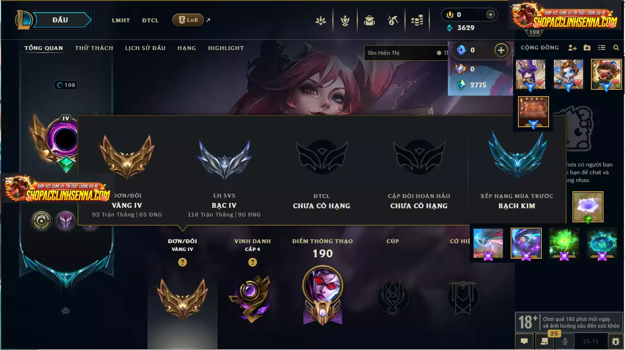 Main ADC - T1 JINX - KATA HỌC Viện - AKAli Tiên Hắc Ám - Lux Thập Đại Nguyên Tố - Rank Vàng - TFT Catlyn - Teemo - Oriana Tí NỊ + 4 Chưởng Lực Tím