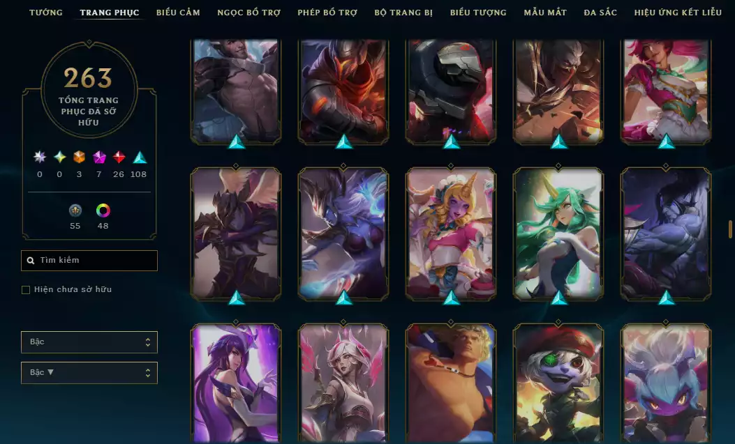 Ảnh Main Top - Nhiều Skin Mới Ra Mắt - (4 Hàng Hiệu - Yone , Miss4tun , K`Sante,Zed - Ahri Suối Nước Nóng - Biểu Tượng/ Biểu Cảm ( Đại Cao Thủ , Cao Thủ , Cao Thủ DTCl ) - TFT AKali Tím + Ashe Tí Nị Thường