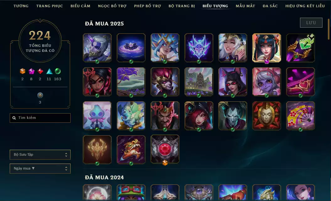 Ảnh Main Top - Nhiều Skin Mới Ra Mắt - (4 Hàng Hiệu - Yone , Miss4tun , K`Sante,Zed - Ahri Suối Nước Nóng - Biểu Tượng/ Biểu Cảm ( Đại Cao Thủ , Cao Thủ , Cao Thủ DTCl ) - TFT AKali Tím + Ashe Tí Nị Thường